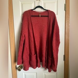 Free People Chunky Knit Cardigan